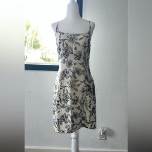a.new day Floral Print Spaghetti Strap Dress